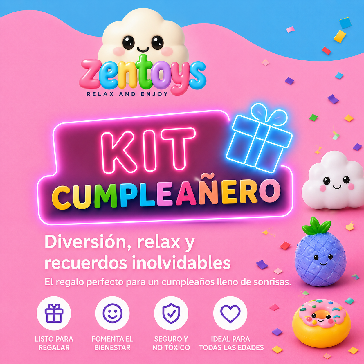 🎉 Pack Cumpleañero Zentoys 🎉