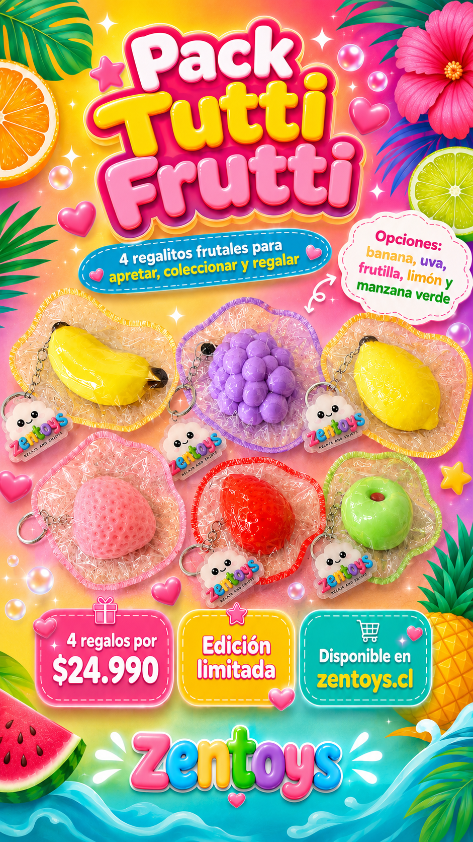 Pack Tutti Frutti
