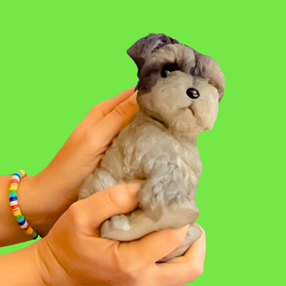 Perro Schnauzer Premium Squishy